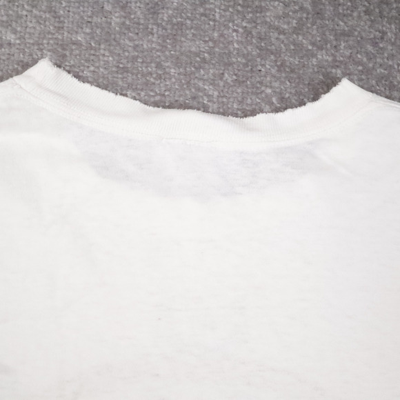 VTG Miami World of Flight Airplanes Thrashed XL White Short Sleeve T-Shirt - Picture 13 of 13